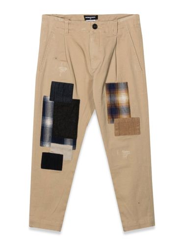 Dsquared2 pants with patches - dsquared2 - Modalova
