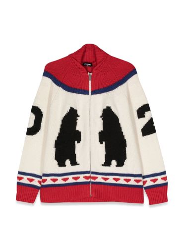 Dsquared shirt with zip - dsquared - Modalova