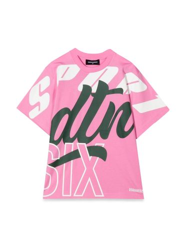 Dsquared2 t-shirt allover writing - dsquared2 - Modalova