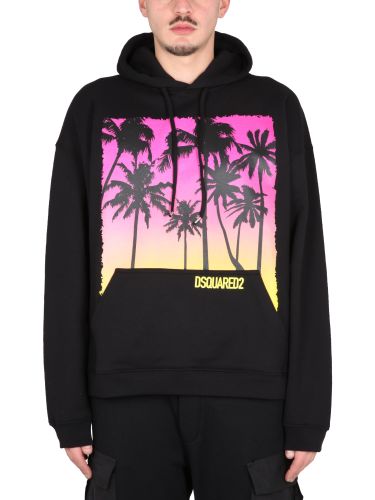 Dsquared2 sunrise print sweatshirt - dsquared2 - Modalova