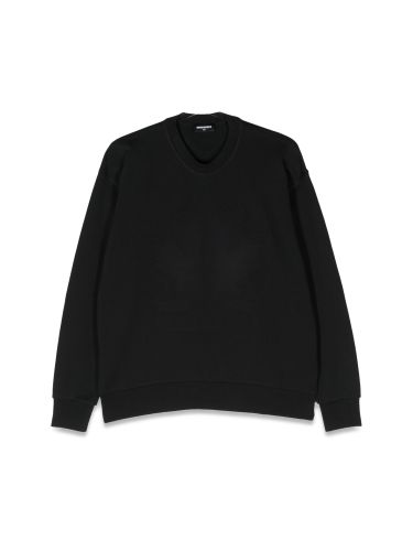 Slouchy fit crewneck sweatshirt - dsquared2 - Modalova
