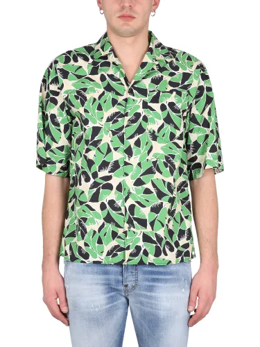 Dsquared2 bowling collar shirt - dsquared2 - Modalova