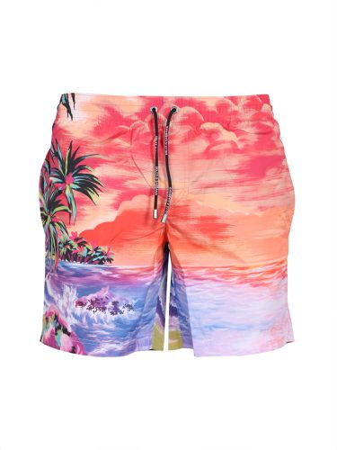 Sunset print swimsuit - dolce & gabbana - Modalova