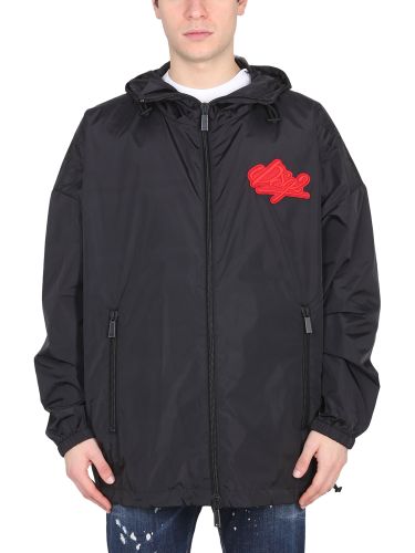 Dsquared2 jacket with logo patch - dsquared2 - Modalova