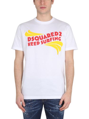 Dsquared2 logo print t-shirt - dsquared2 - Modalova