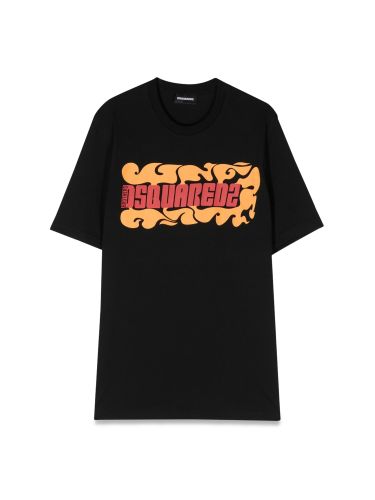 Dsquared2 mc slouch fit t-shirt - dsquared2 - Modalova