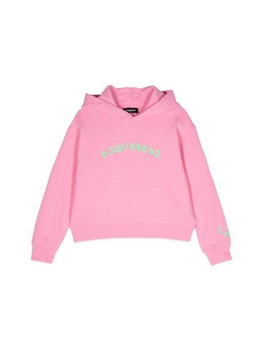 Dsquared2 logo hoodie - dsquared2 - Modalova