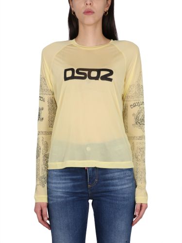 Dsquared2 logo print t-shirt - dsquared2 - Modalova