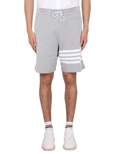 Thom browne striped bermuda shorts - thom browne - Modalova