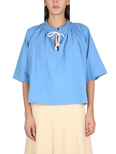 Jil sander drawstring top - jil sander - Modalova