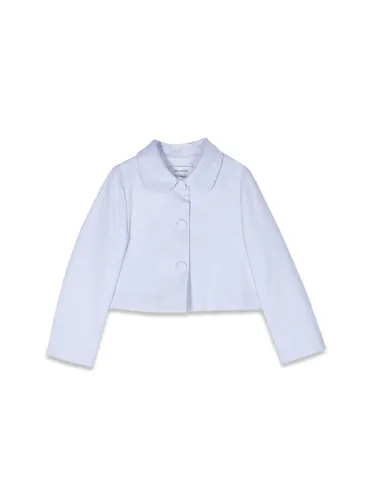 Simonetta collar and button jacket - simonetta - Modalova