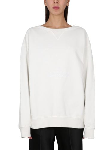 Maison margiela crewneck sweatshirt - maison margiela - Modalova