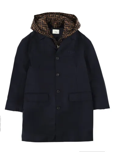 Fendi double front trench coat - fendi - Modalova