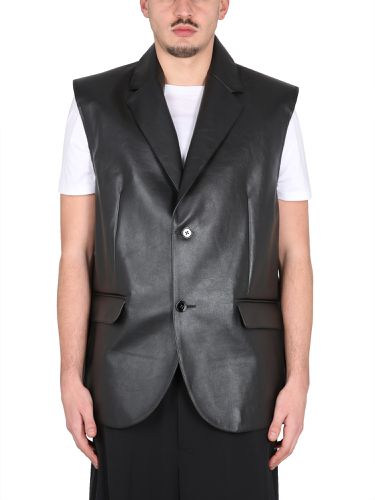 Mm6 maison margiela leather vest - mm6 maison margiela - Modalova