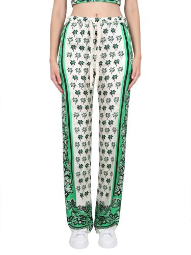 Red valentino bandanda print pants - red valentino - Modalova