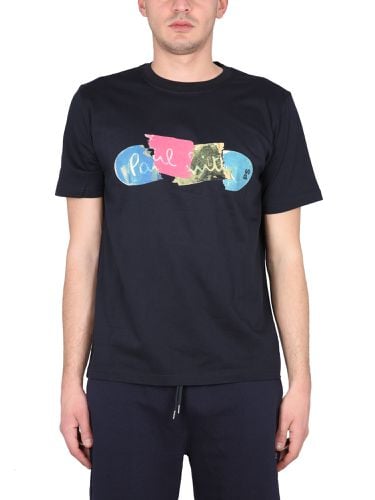 Ps by paul smith logo print t-shirt - ps by paul smith - Modalova