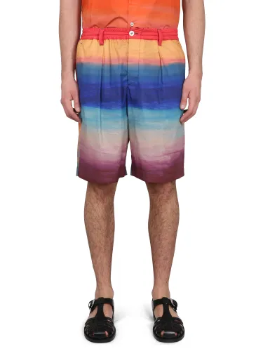 Marni cotton bermuda shorts - marni - Modalova