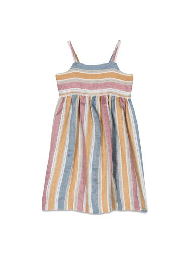 Il gufo striped sleeveless dress - il gufo - Modalova