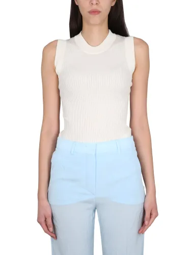 Max mara cotton tank top - max mara - Modalova