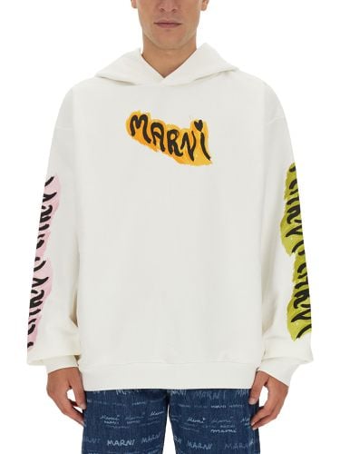 Marni sweatshirt with logo - marni - Modalova