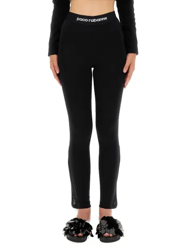 Paco rabanne pants with logo - paco rabanne - Modalova