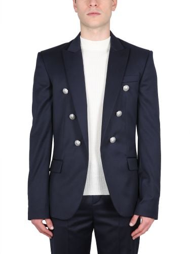 Balmain wool jacket - balmain - Modalova