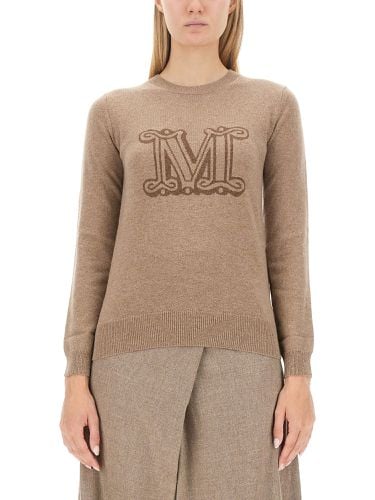 Max mara jersey with logo - max mara - Modalova