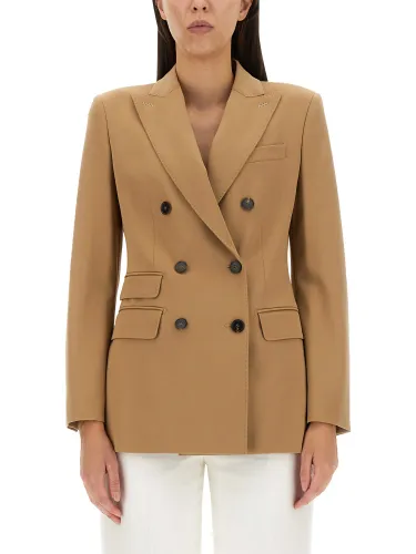 Max mara double-breasted blazer - max mara - Modalova