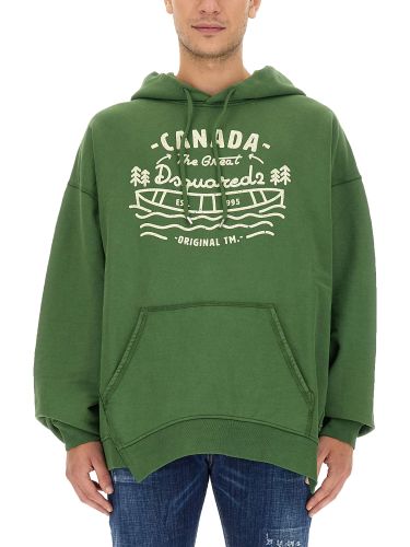 Dsquared2 sweatshirt with logo - dsquared2 - Modalova
