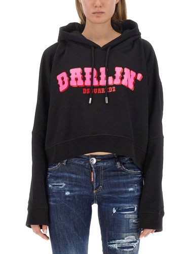 Dsquared sweatshirt with logo - dsquared - Modalova