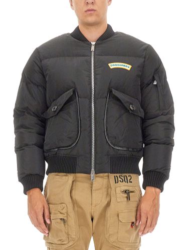 Dsquared jacket with logo - dsquared - Modalova