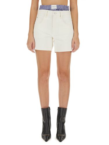 High-waisted boxer shorts - alexander wang - Modalova