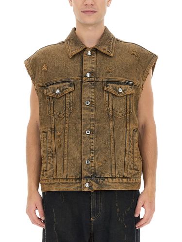 Dolce & gabbana denim vest - dolce & gabbana - Modalova