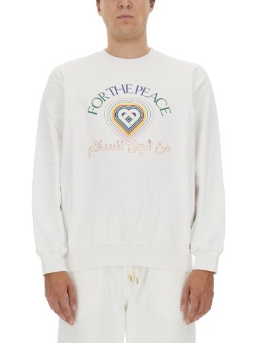 Casablanca sweatshirt with logo - casablanca - Modalova