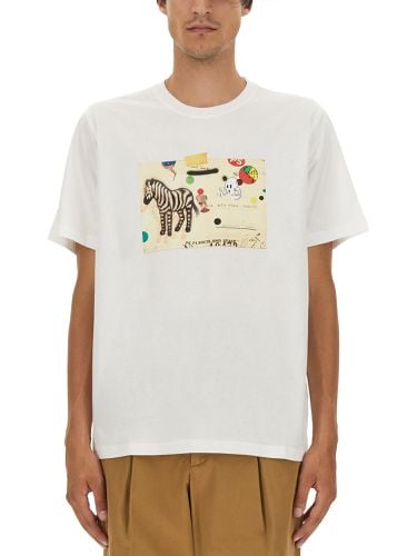 Ps by paul smith zebra card t-shirt - ps by paul smith - Modalova