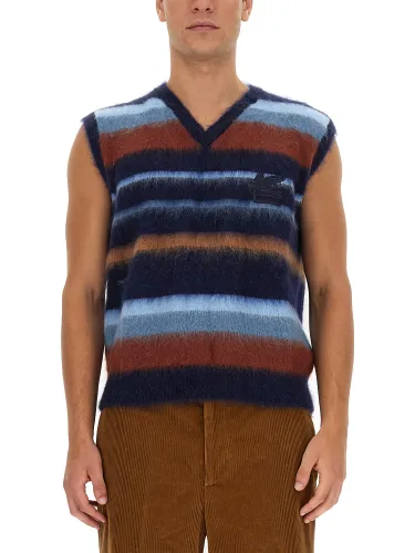 Etro vest with stripe pattern - etro - Modalova