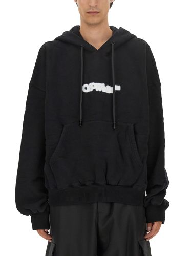 Off-white sweatshirt with logo - off-white - Modalova