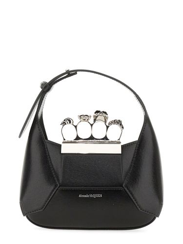 Jewelled mini hobo bag - alexander mcqueen - Modalova