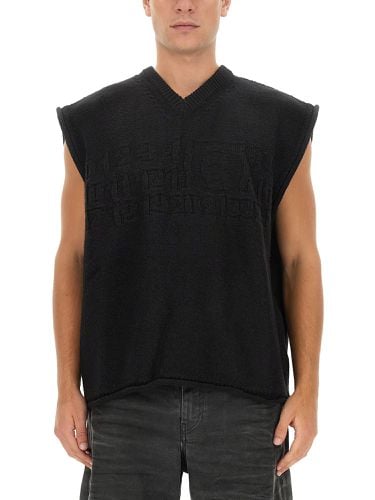 Mm6 maison margiela vests with logo - mm6 maison margiela - Modalova