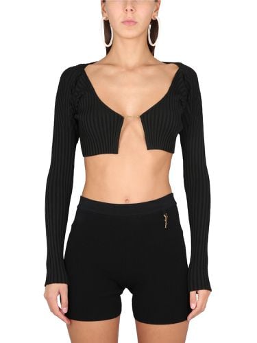 Jacquemus le maille pralù top - jacquemus - Modalova