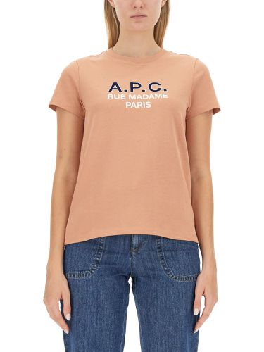 A. p.c. t-shirt with logo - a.p.c. - Modalova