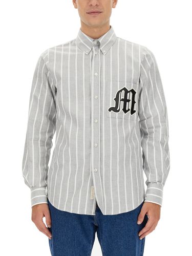 Msgm shirt with logo - msgm - Modalova