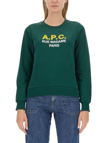 A. p.c. sweatshirt with logo - a.p.c. - Modalova