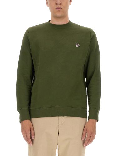 Sweatshirt with zebra patch - ps by paul smith - Modalova