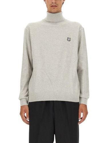 Maison kitsuné fox patch jersey - maison kitsuné - Modalova