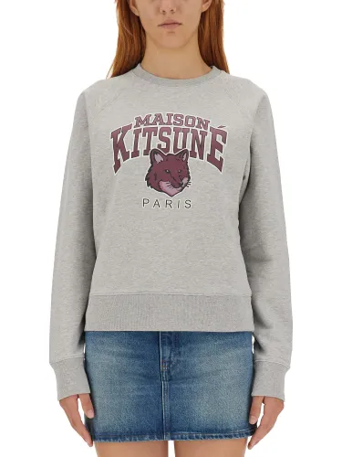 Fox campus sweatshirt - maison kitsuné - Modalova