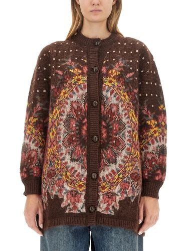 Etro cardigan with logo - etro - Modalova