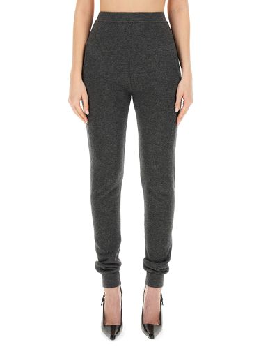 Saint laurent high waist leggings - saint laurent - Modalova