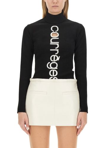 Courreges jersey with logo - courreges - Modalova