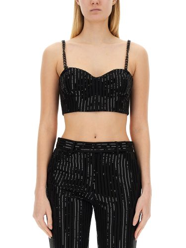 Crepe bustier top - michael by michael kors - Modalova